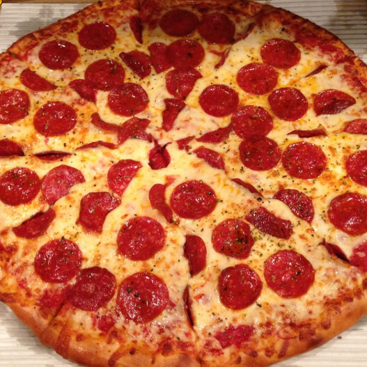 Ozkan Grill's pepperoni and cheese pizza in Berwick. 
